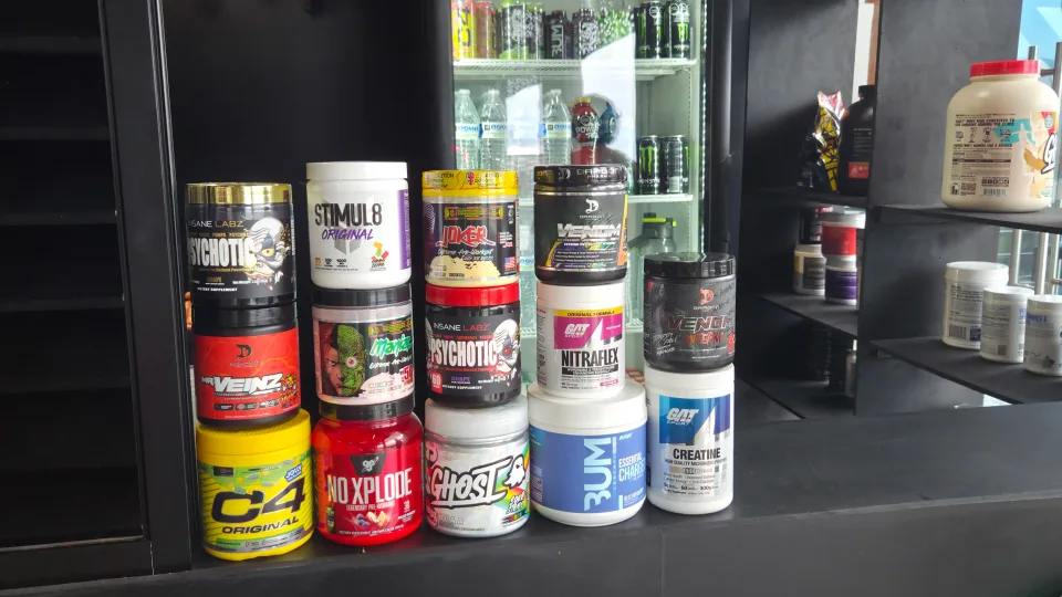 El mostrador: pre-workouts de todas las marcas